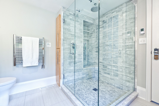 kabina prysznicowa ze szkła